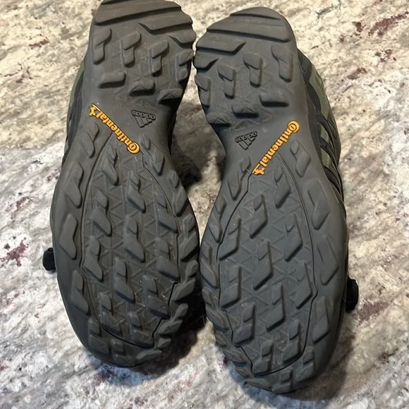 Adidas Men’s Terrex Swift GTX Dark Olive Green & Black Athletic Sneakers SIZE 10 - Picture 5 of 16